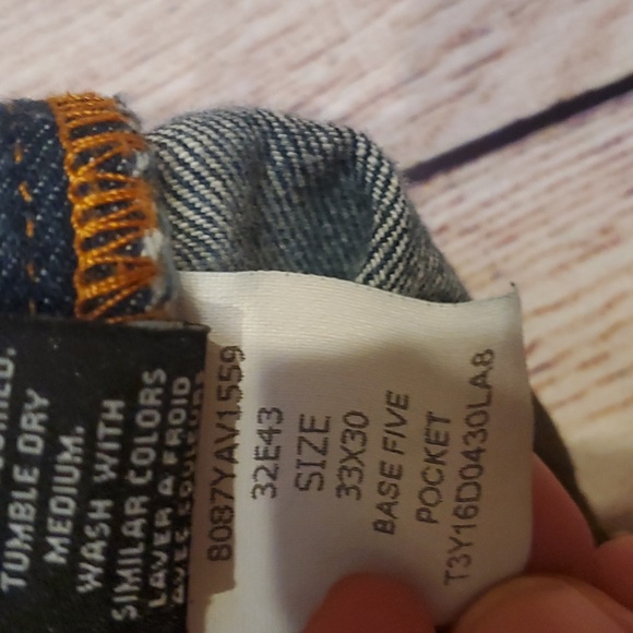 Ralph Lauren Polo Jeans Co Mens Jeans Size 33 - Picture 6 of 10